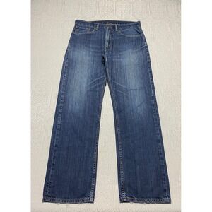 Levi's 505 Regular Fit Jeans Men's 36x32 Blue‎ Denim Pants
